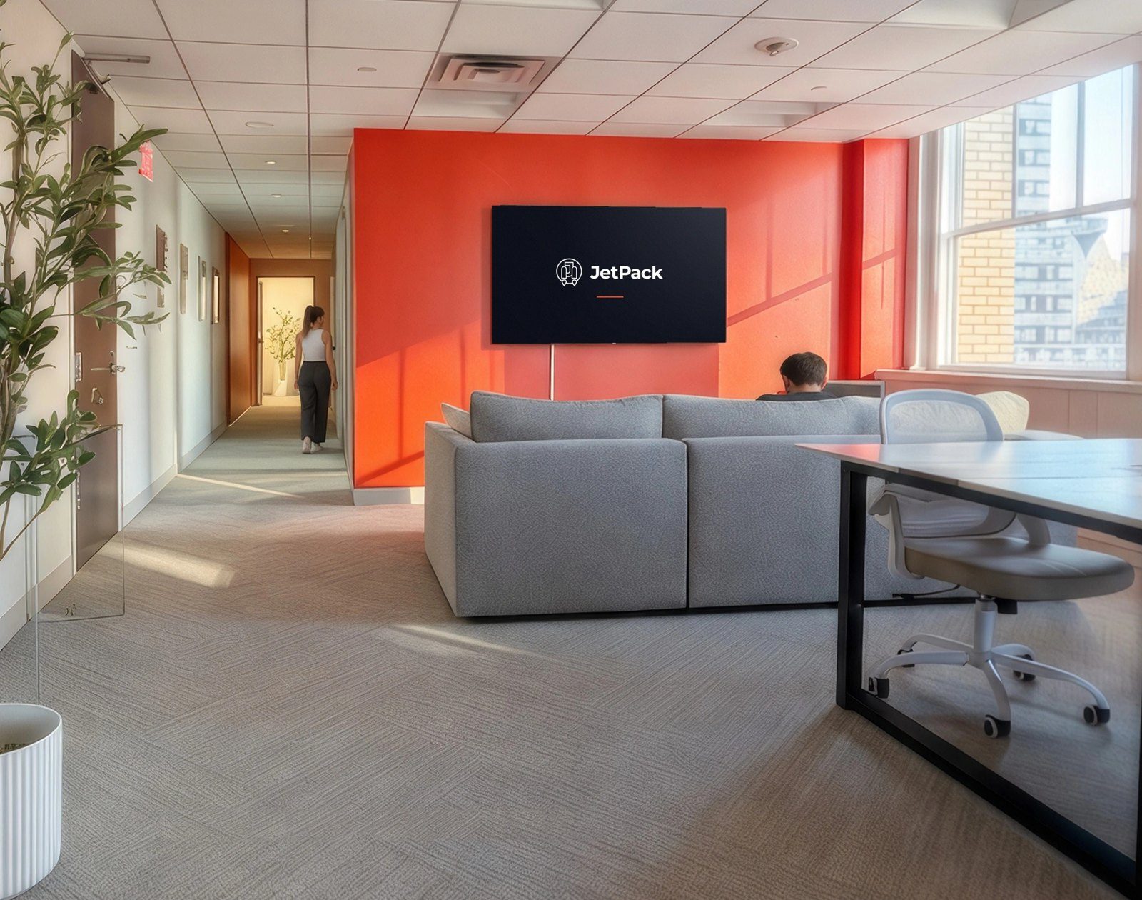 The JetPack office in the Chanin Building